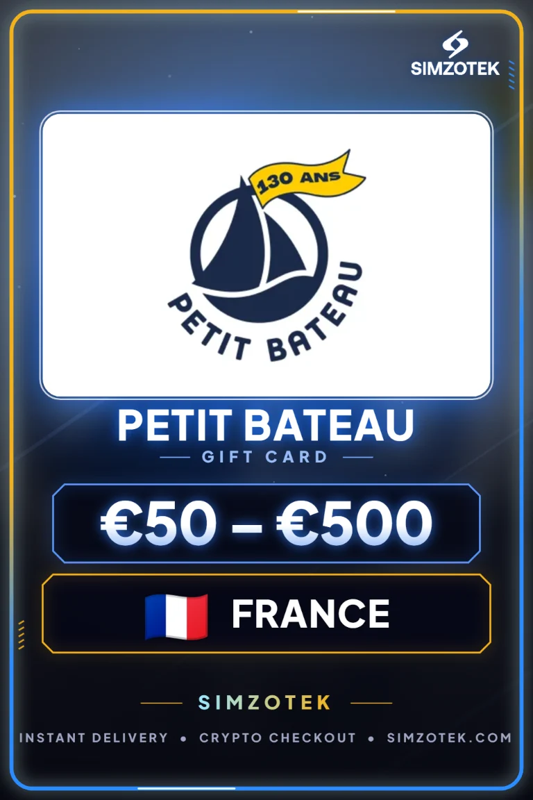 Dárková karta Petit Bateau (Francie)
