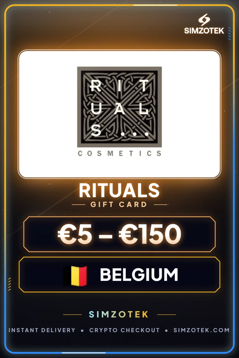 Rituals 기프트카드 (벨기에)