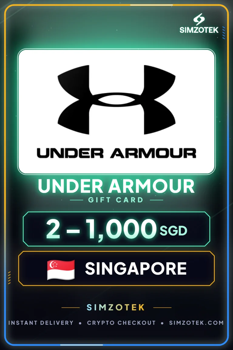Dárková karta Under Armour (Singapur)