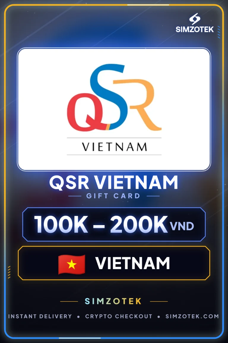 QSR Vietnam Geschenkkarte (Vietnam)