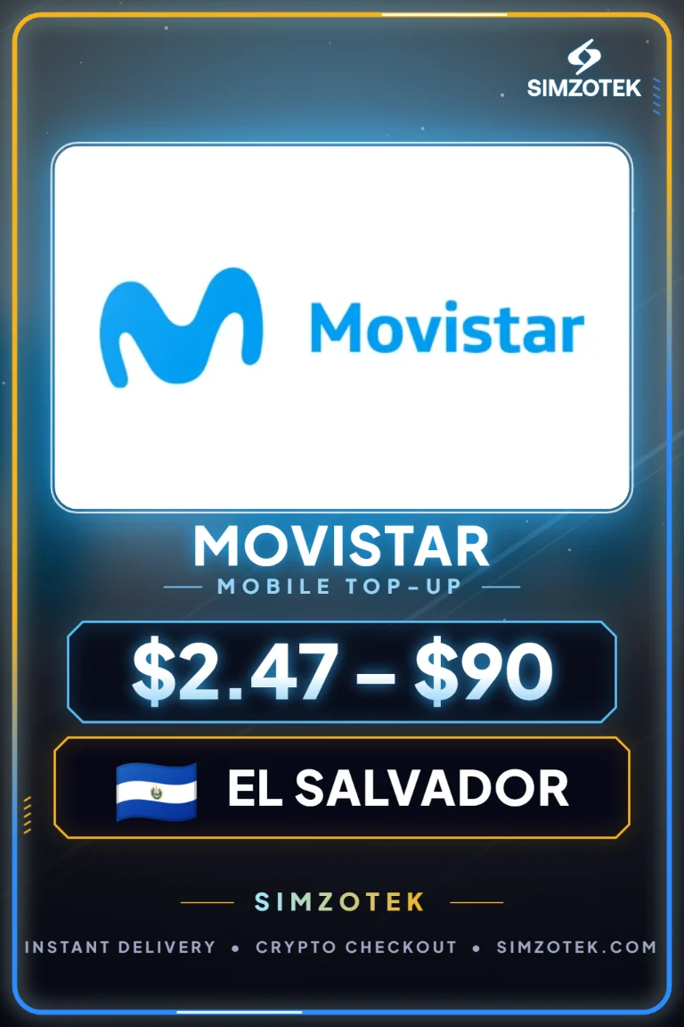 Movistar Mobile Top-Up (ເອວ ຊໍວາດໍ)