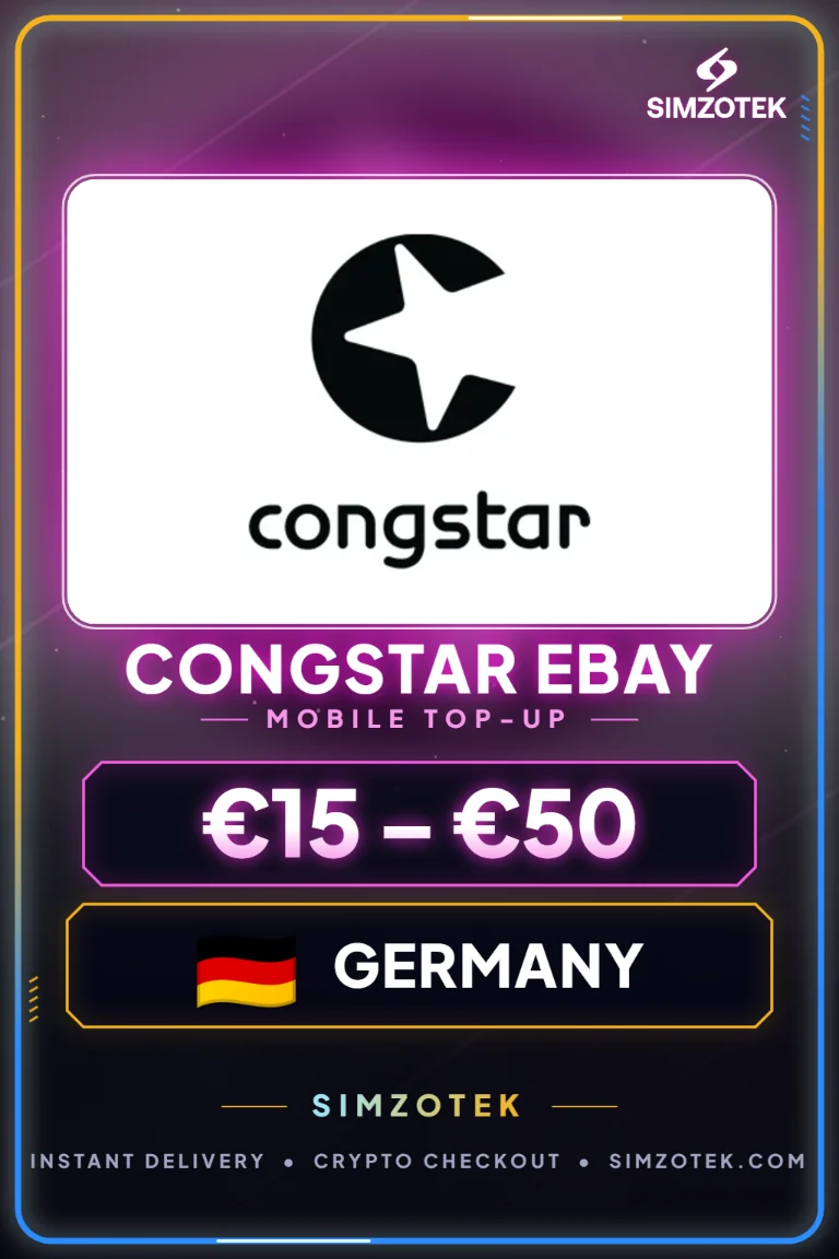 Congstar Ebay Prepaid Credit (Немачка)
