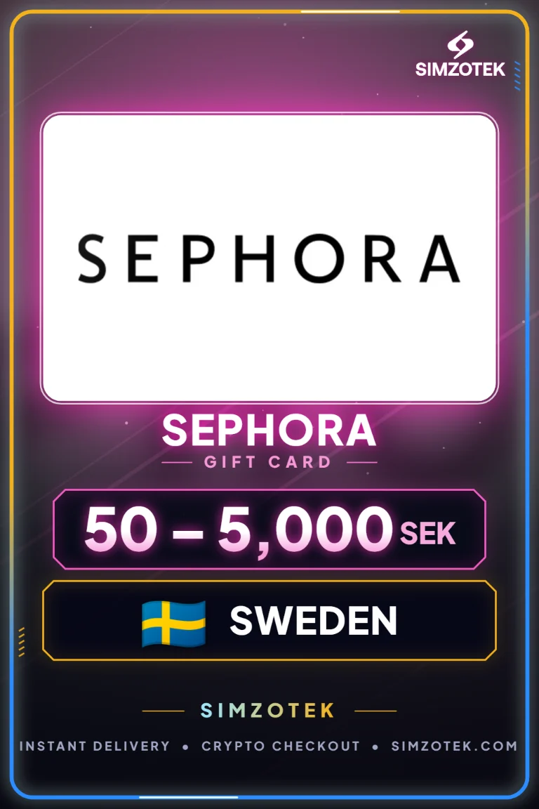 Sephora Geschenkkarte (Schweden)