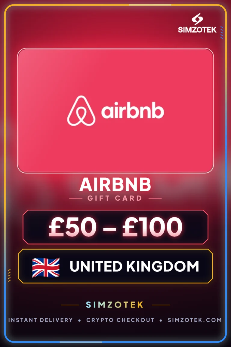 บัตรของขวัญ Airbnb (สหราชอาณาจักร)