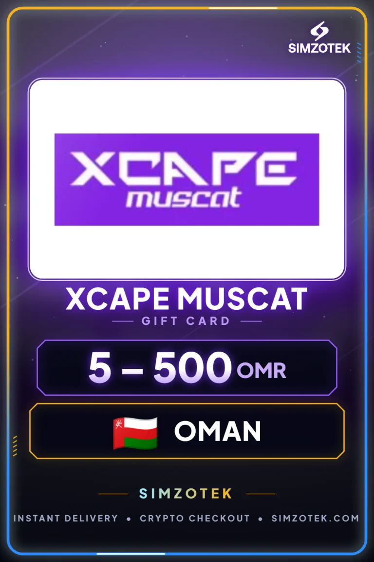 Xcape Muscat Geschenkkarte (Oman)