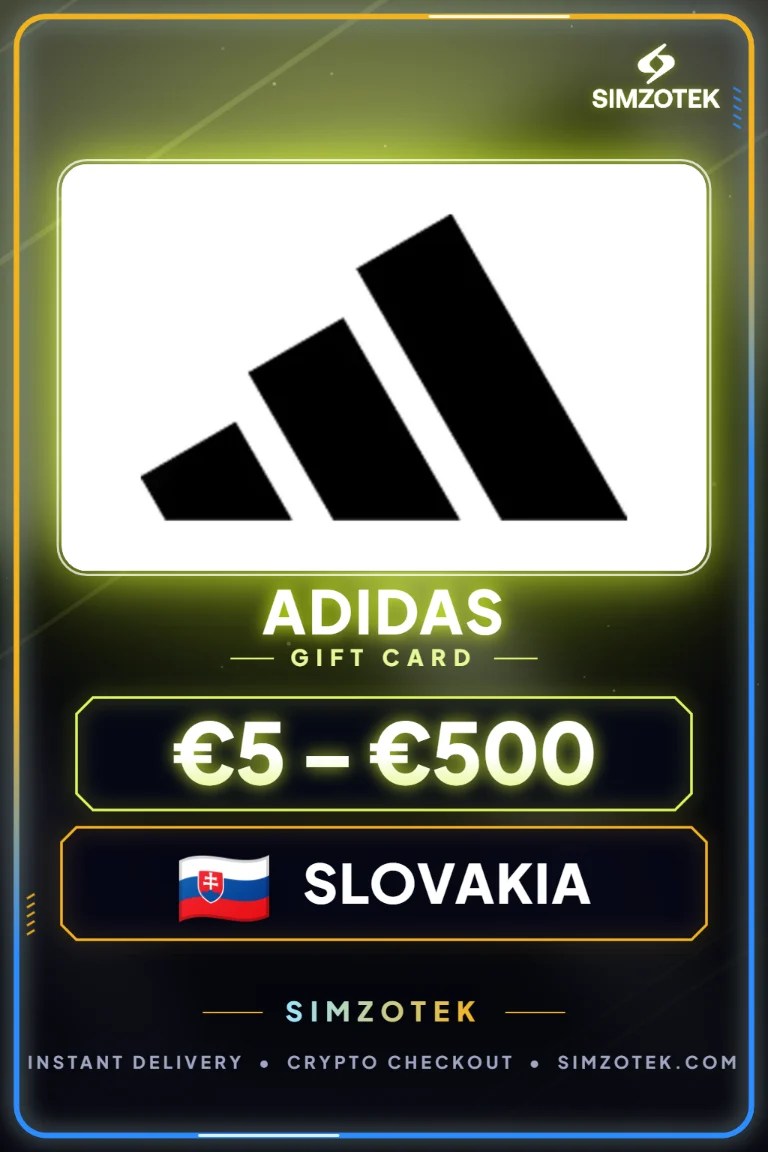 บัตรของขวัญ adidas (สโลวะเกีย)