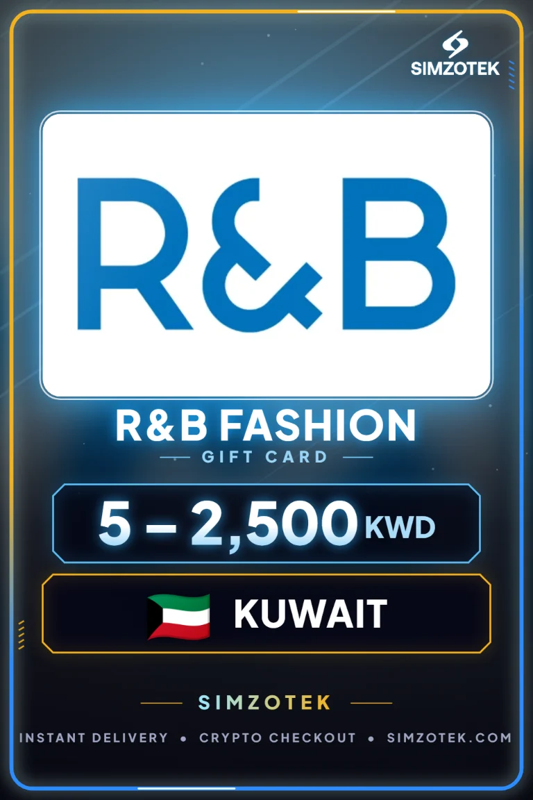 Tarjeta de regalo R&B Fashion (Kuwait)