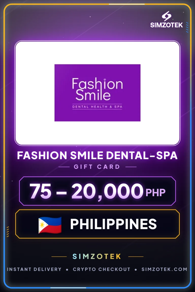 Dárková karta Fashion Smile Dental-Spa (Filipíny)