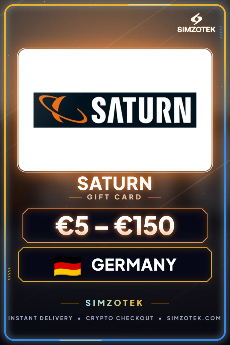 Card cadou Saturn (Germania)