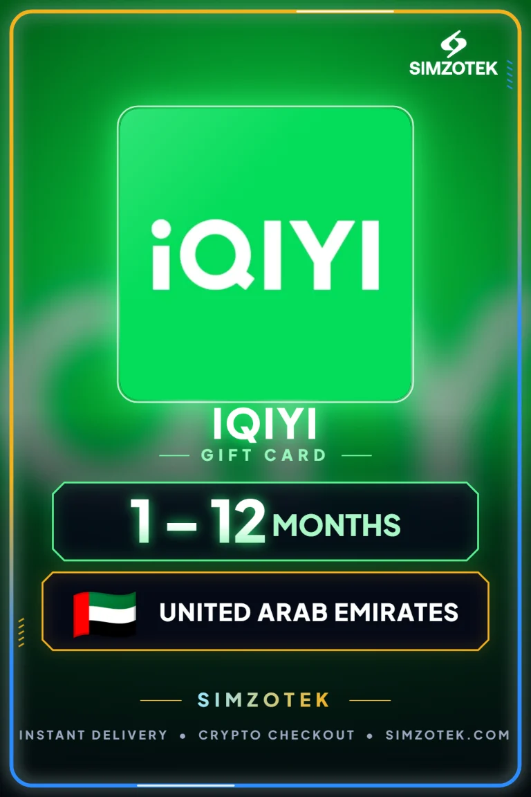 iQIYI VIP Card (Spojené arabské emiráty)