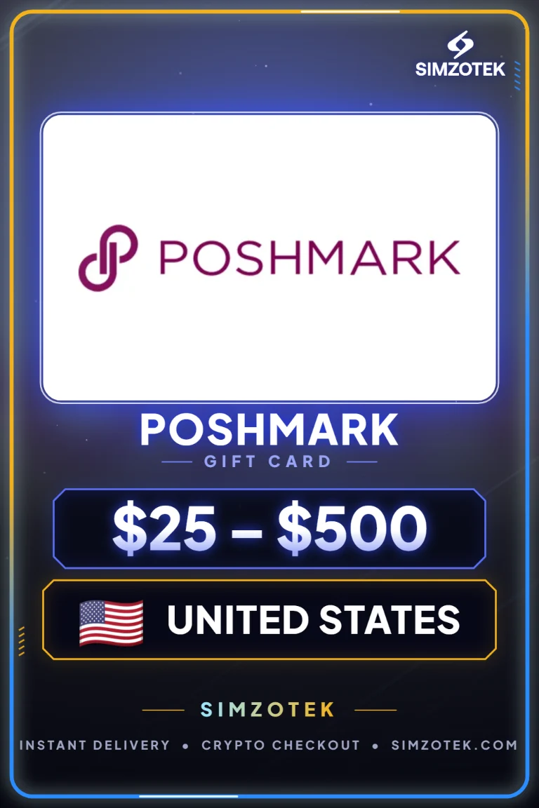 บัตรของขวัญ Poshmark (สหรัฐอเมริกา)