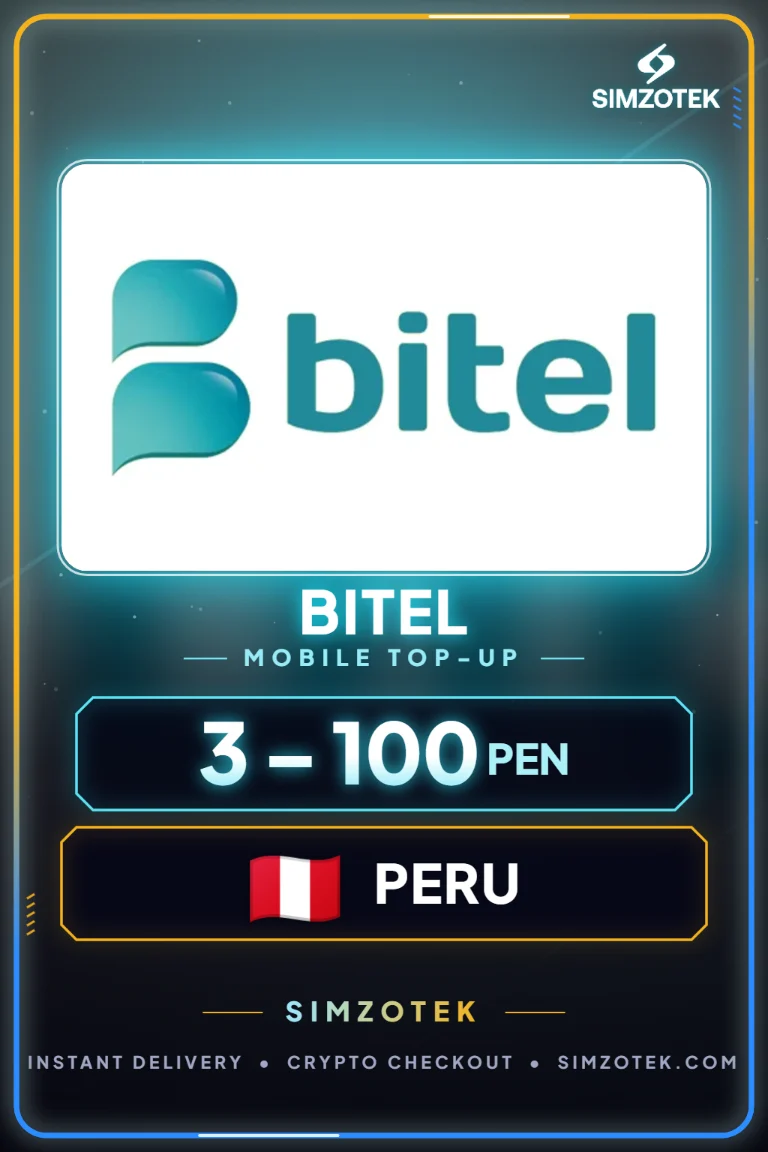 Bitel Mobile Top-Up (Peru)