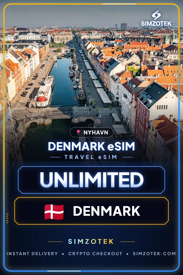 eSIM Dania – nielimitowany internet