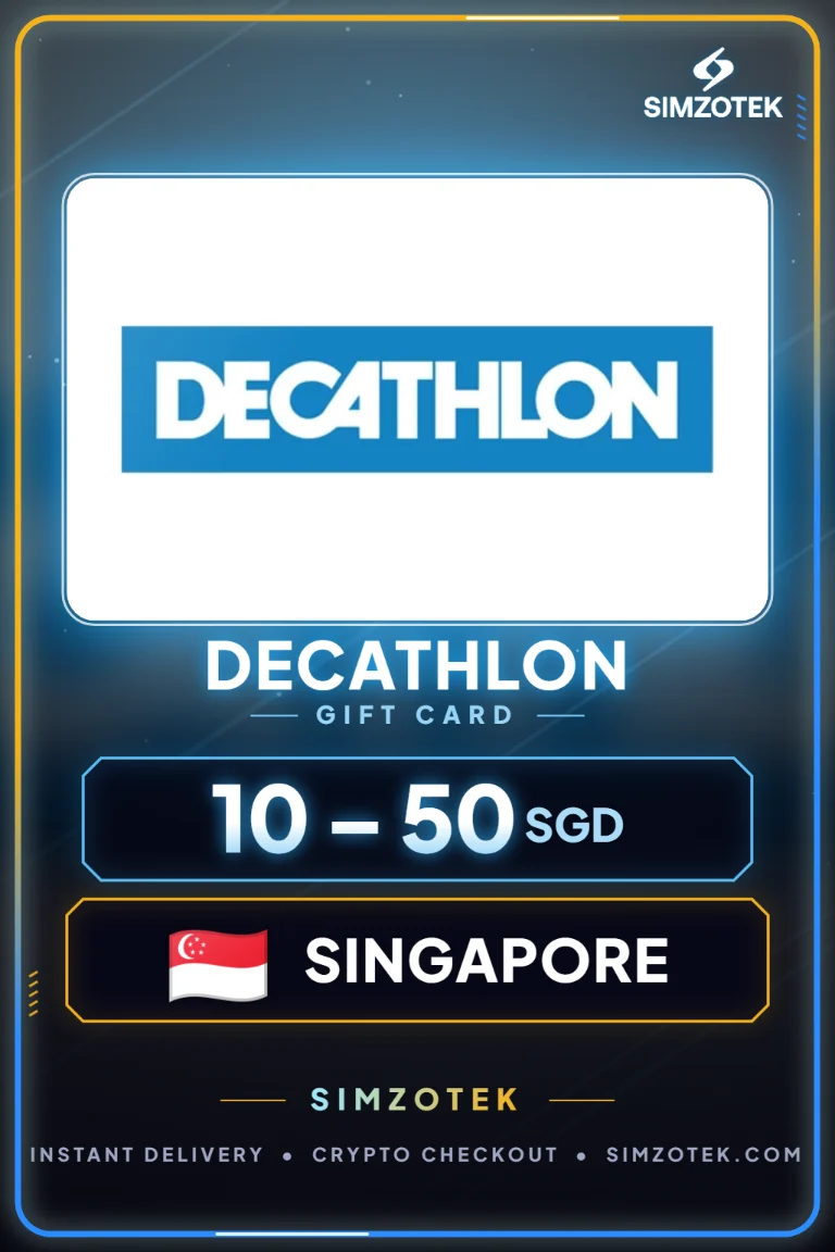 บัตรของขวัญ Decathlon (สิงคโปร์)