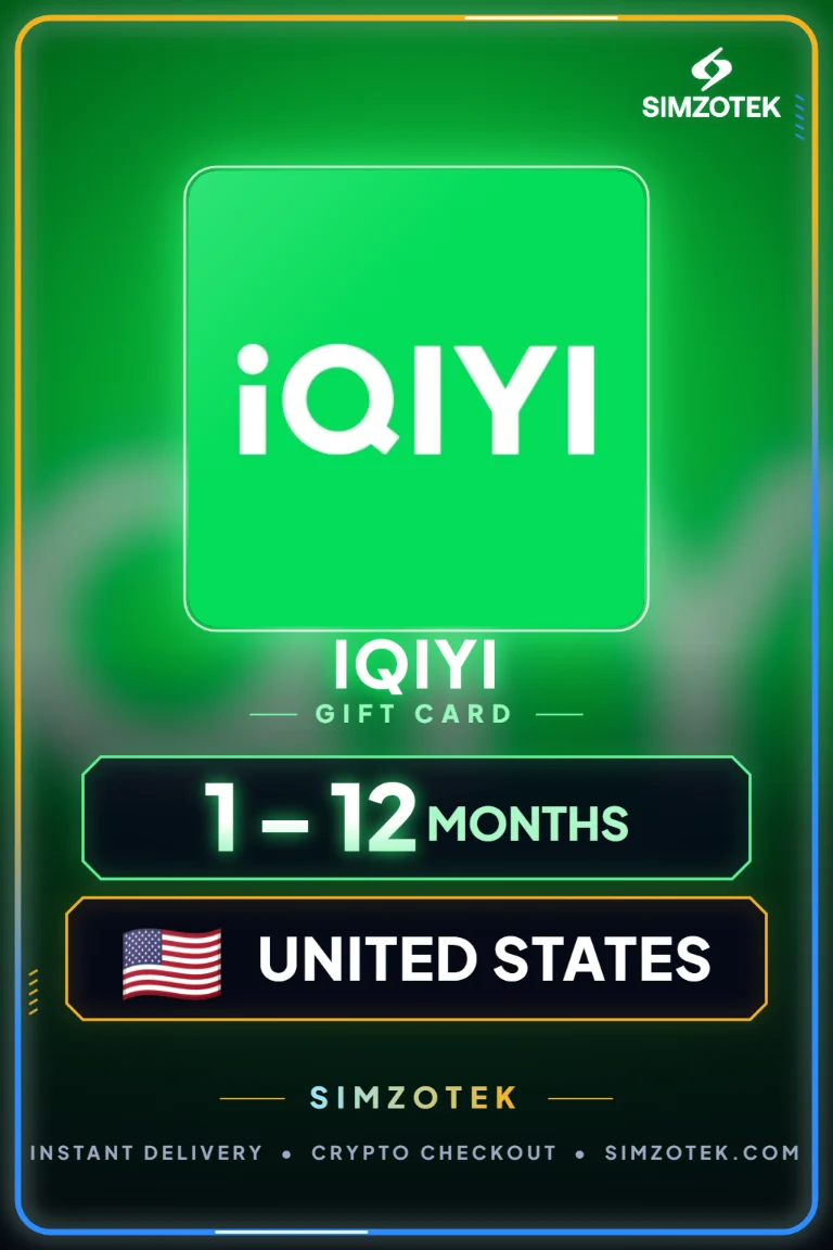 iQIYI VIP Card (Jungtinės Valstijos)