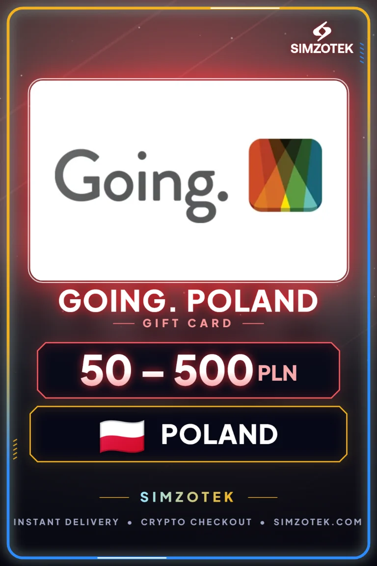 Going. Poland dovanų kortelė (Lenkija)