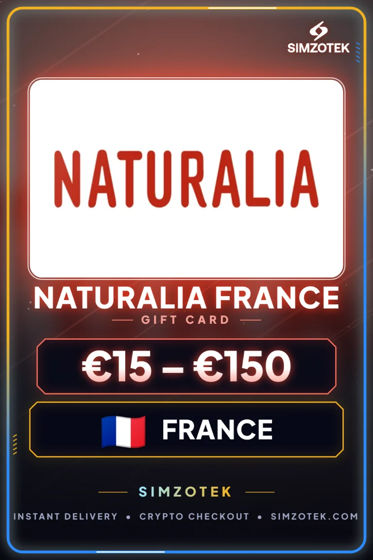 Tarjeta de regalo Naturalia France (Francia)
