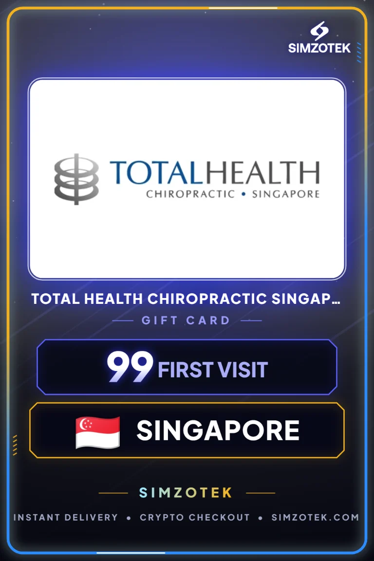 Total Health Chiropractic Singapore Gift Card (Singapore)