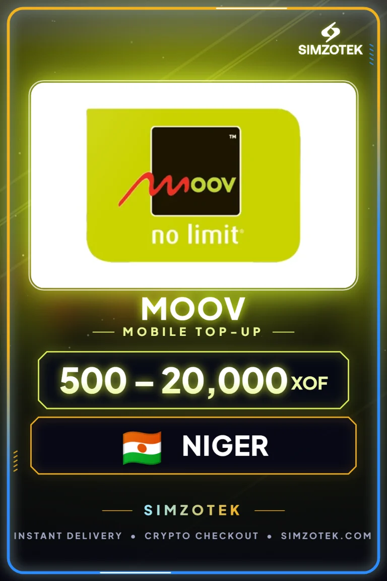 บัตรเติมเงิน Moov (ไนเจอร์)