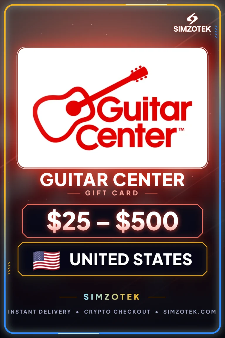 Carta regalo Guitar Center (Stati Uniti)