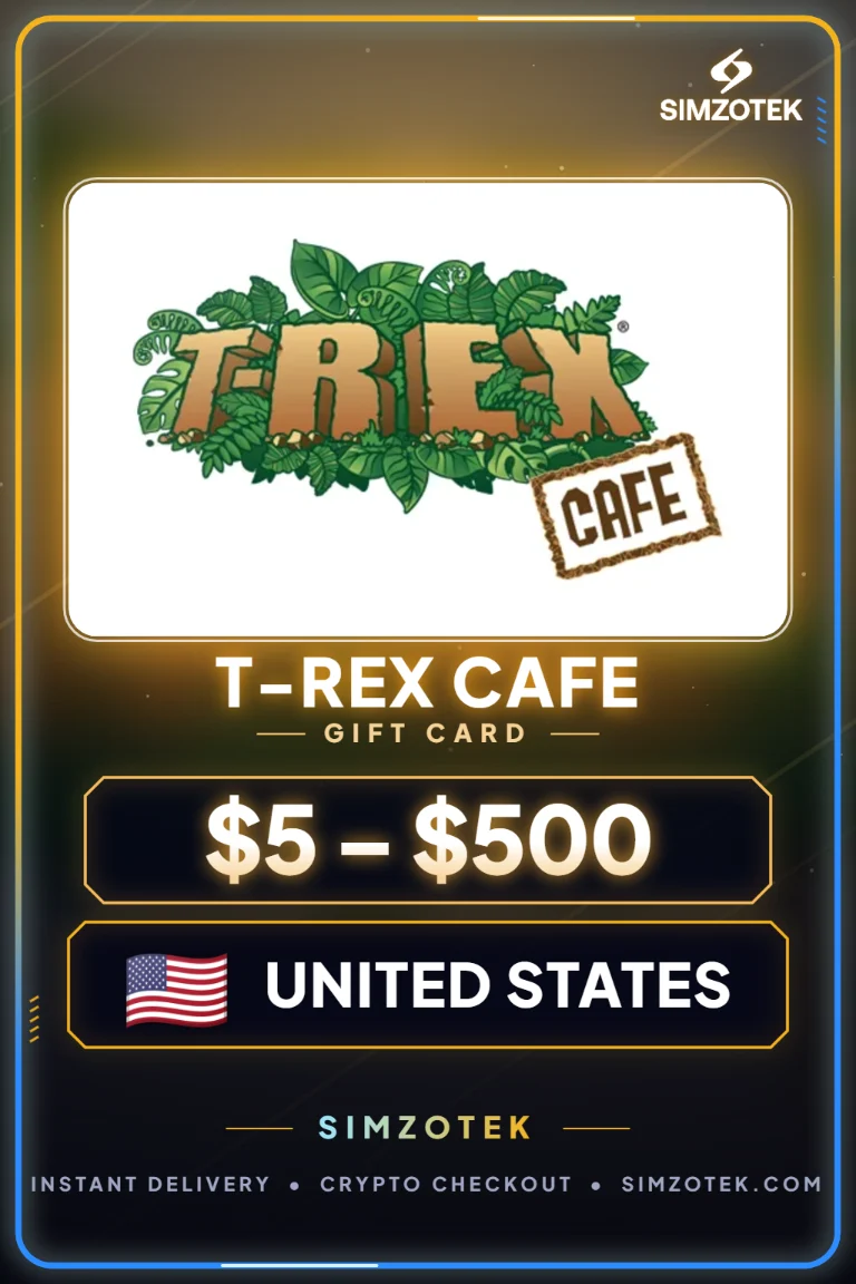 T-Rex Cafe Gift Card (United States)