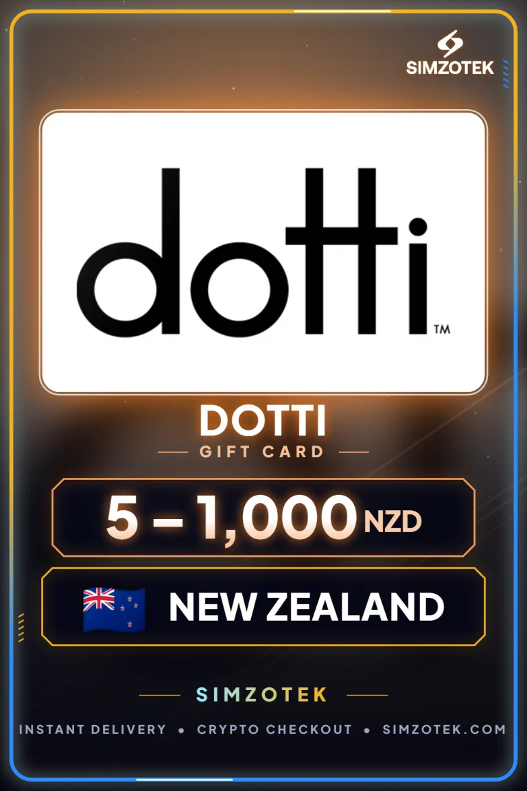 Dotti 기프트카드 (뉴질랜드)