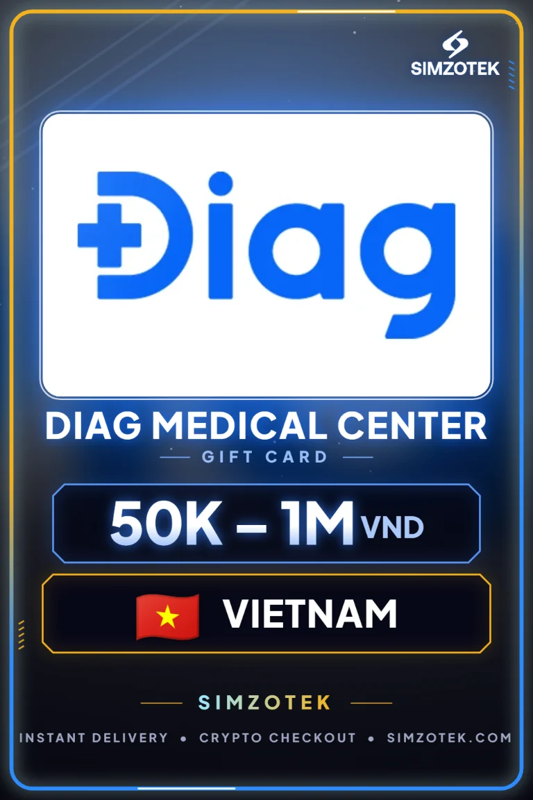 بطاقة هدايا DIAG Medical Center (فيتنام)