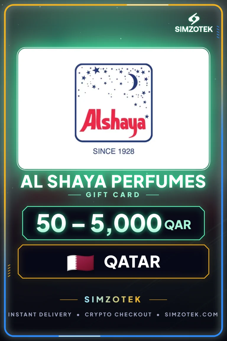 Carta regalo Al Shaya Perfumes (Qatar)