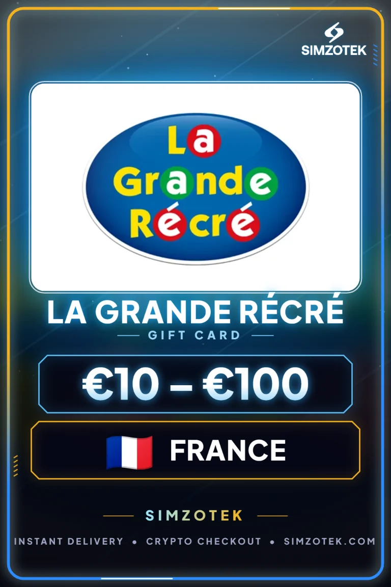 La Grande Récré 기프트카드 (프랑스)
