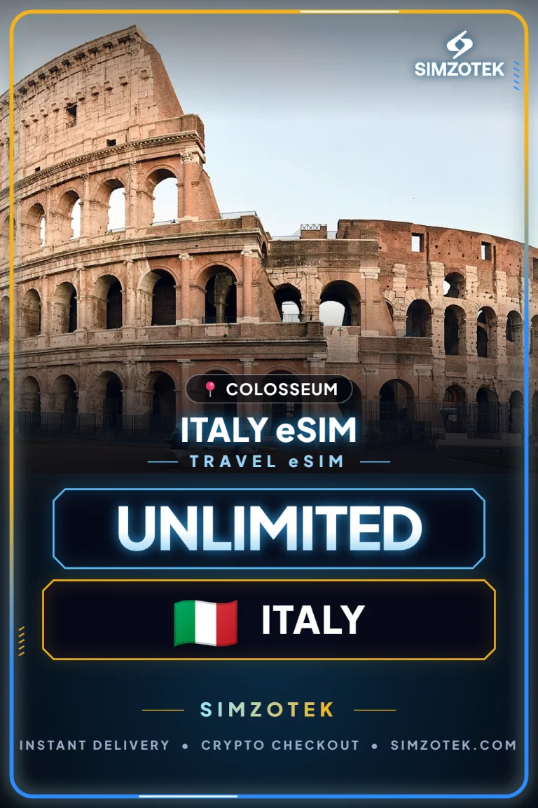 Italy eSIM – Unlimited Data