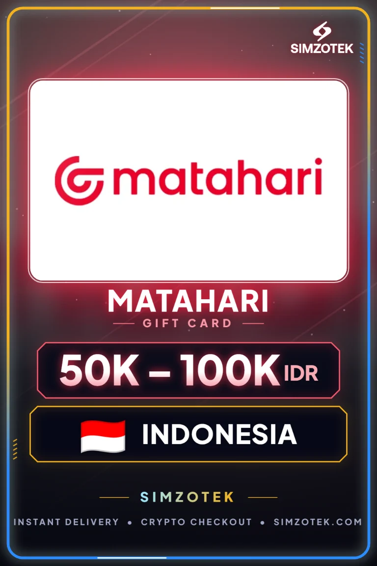 Matahari 기프트카드 (인도네시아)