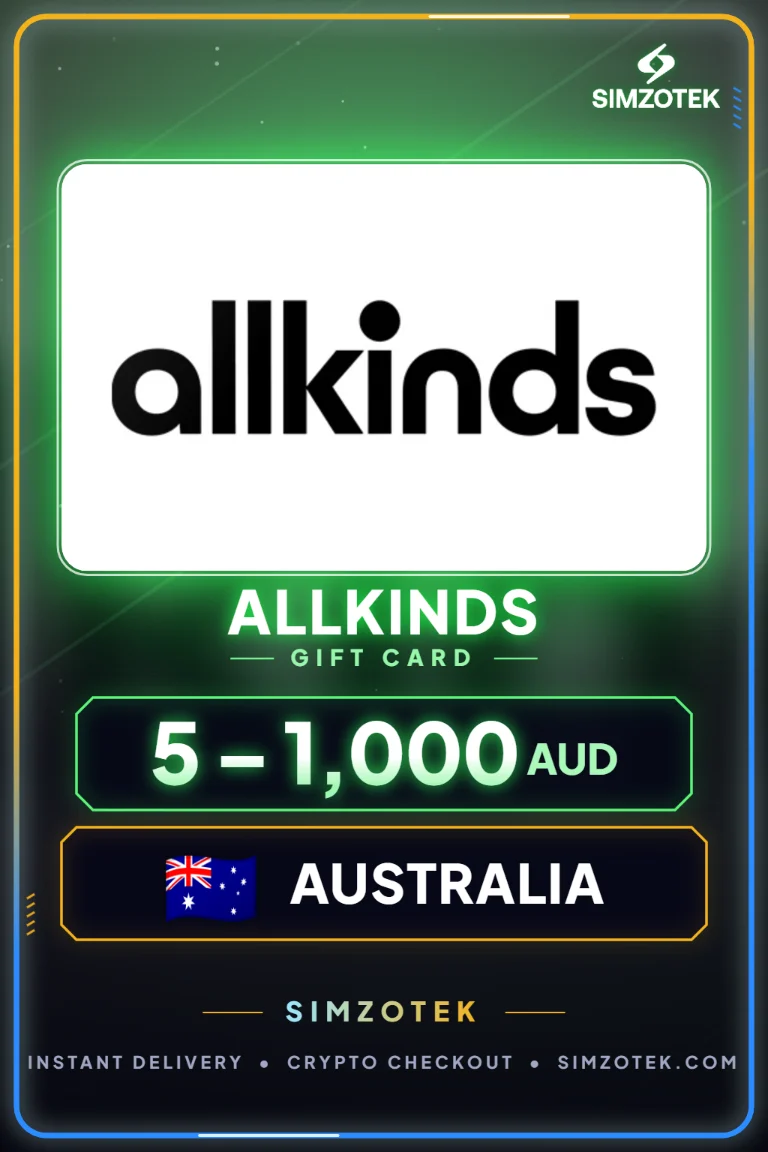Dárková karta Allkinds (Austrálie)