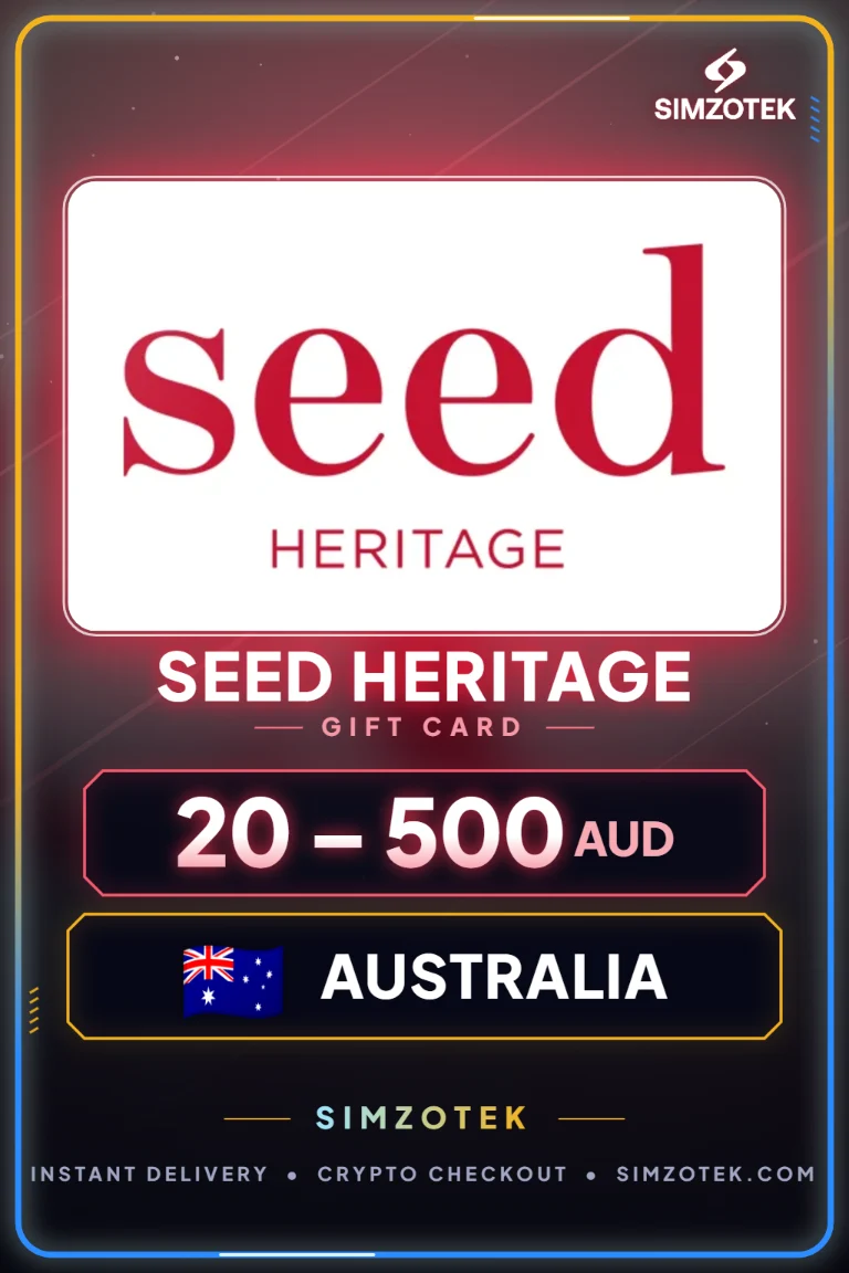 Seed Heritage Hediye Kartı (Avustralya)