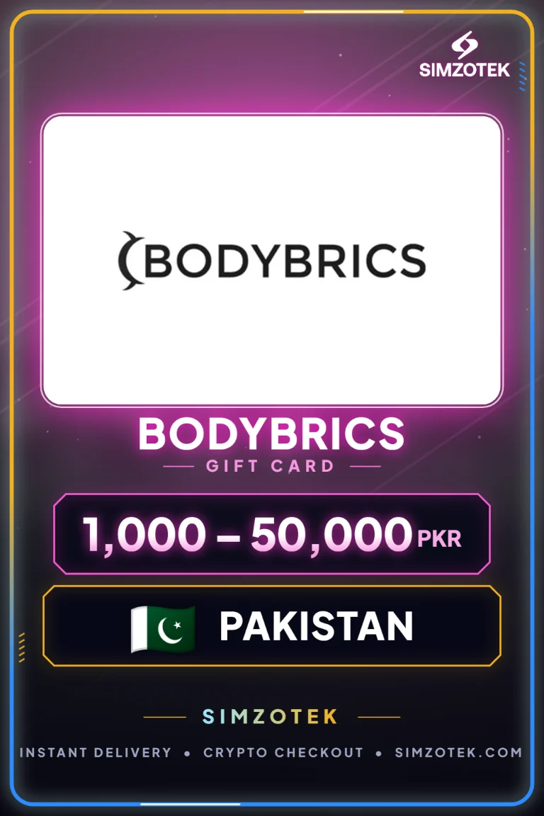 Bodybrics Gift Card (Pakistan)