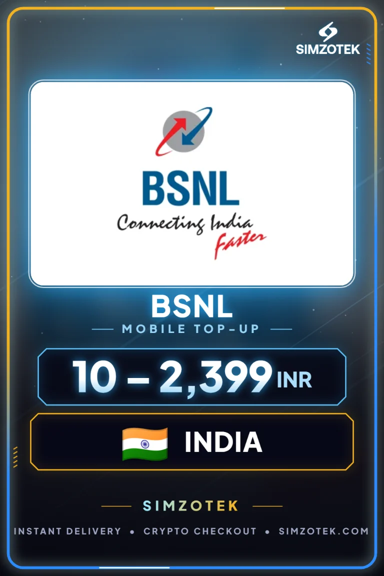 Předplacený kredit BSNL (Indie)