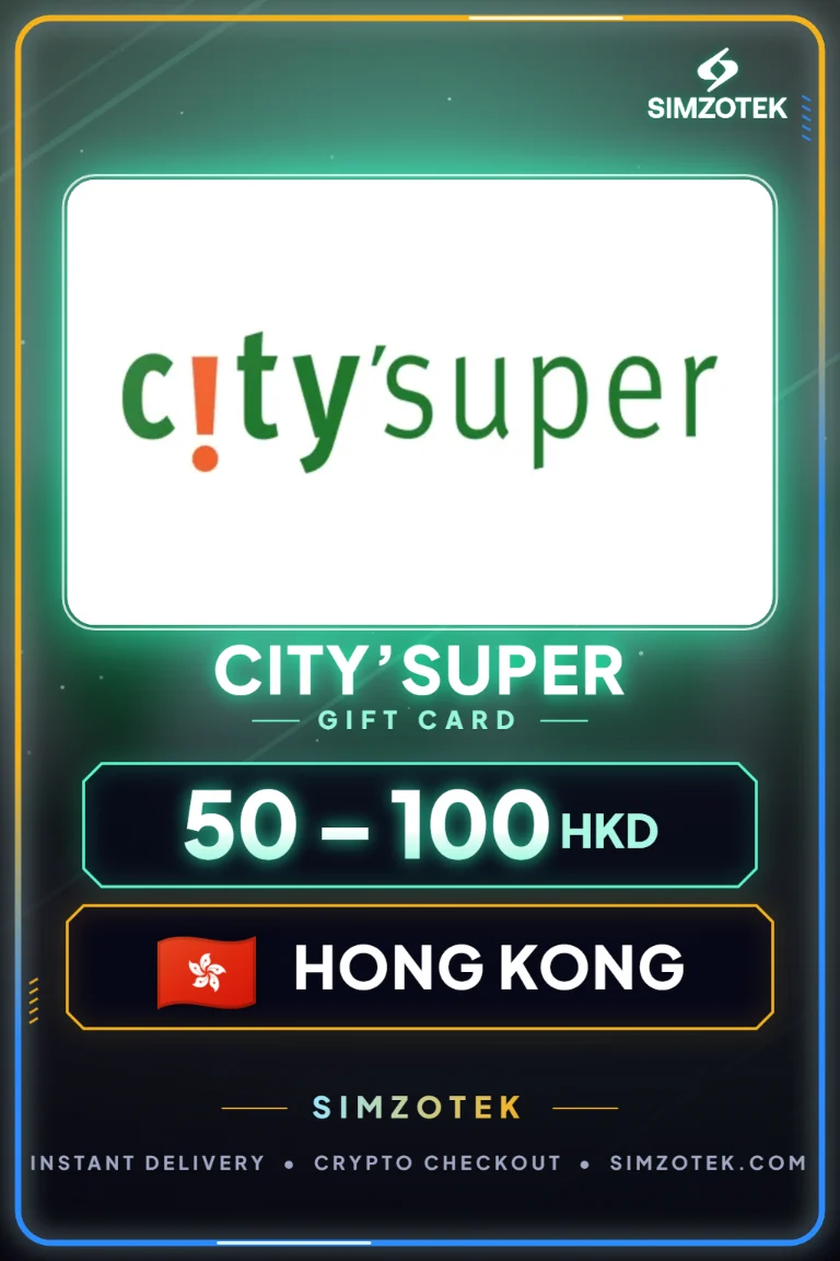 Dárková karta city’super (Hong Kong)