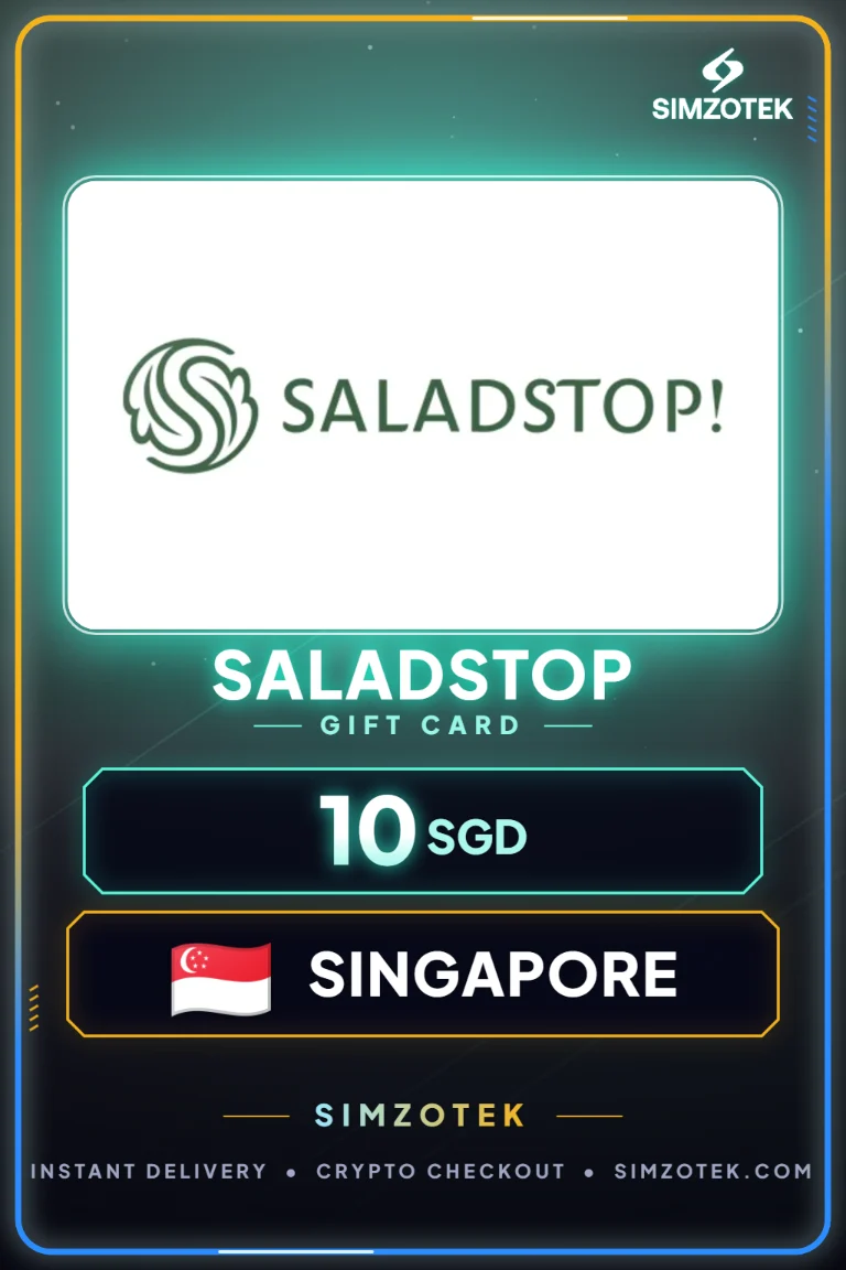 بطاقة هدايا SaladStop (سنغافورة)