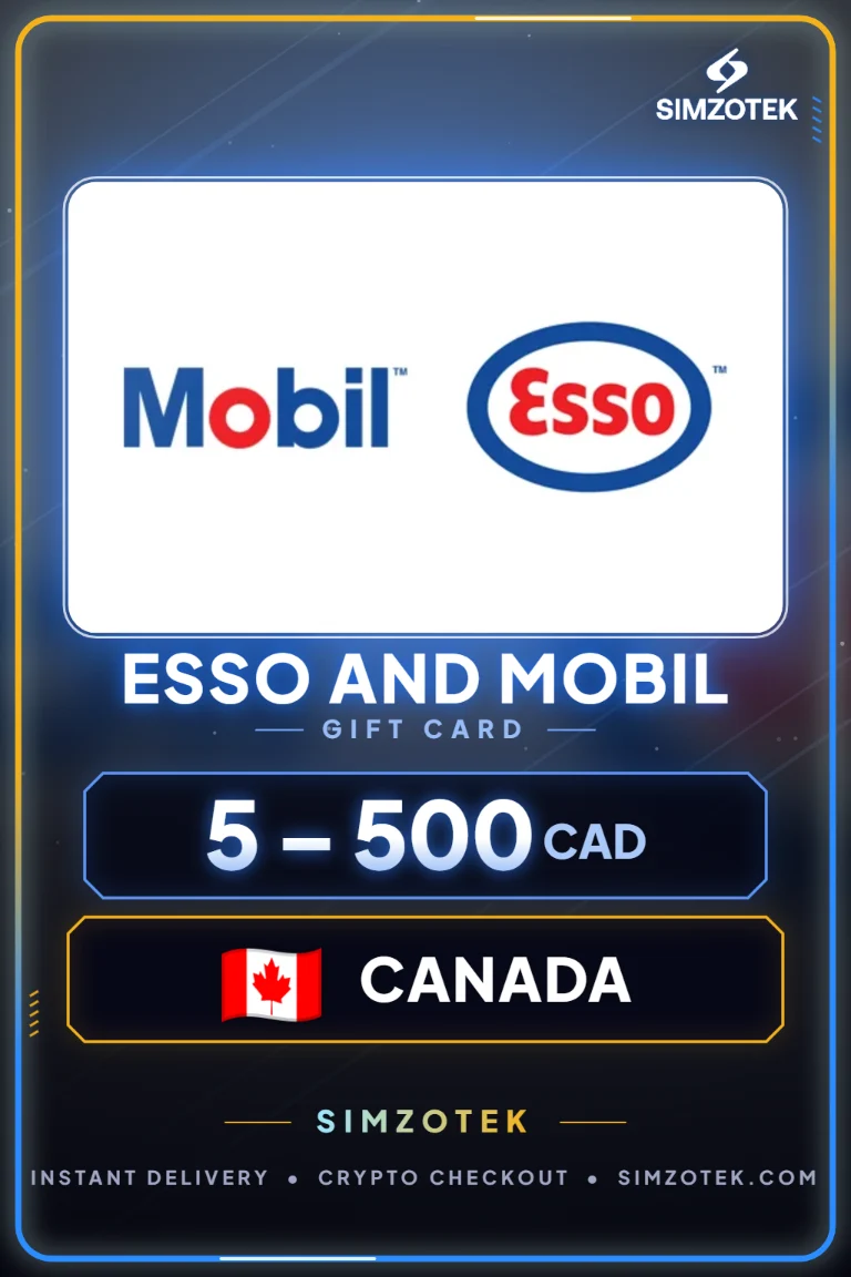 Esso and Mobil Gift Card (Canada)