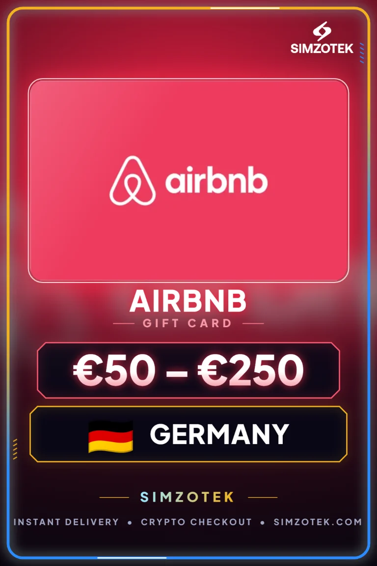 Airbnb Geschenkkarte (Deutschland)