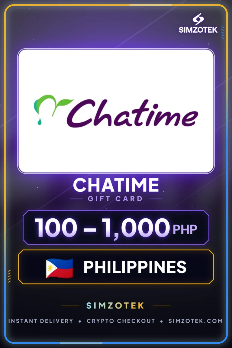 Karta podarunkowa Chatime (Filipiny)