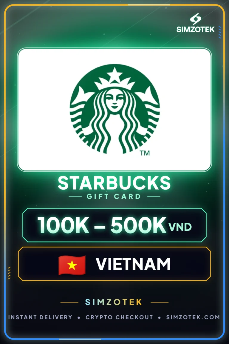 Starbucks Gift Card (Vietnam)