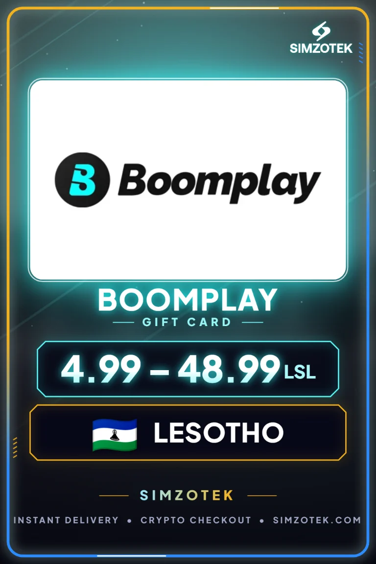 Поклон картица Boomplay (Лесото)