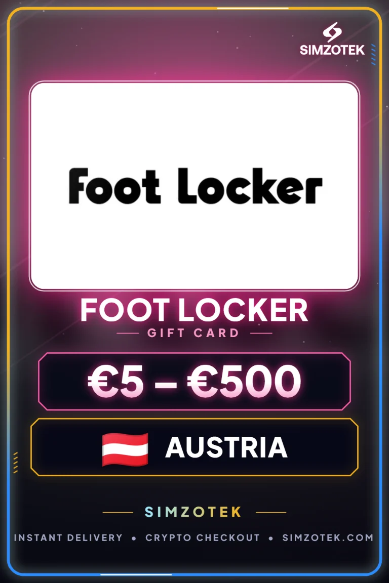 Foot Locker Gift Card (Austria)