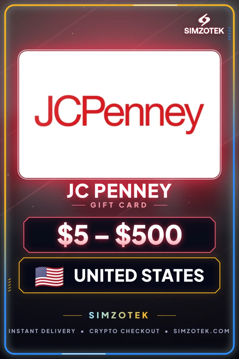 Dárková karta JC Penney (Spojené státy)