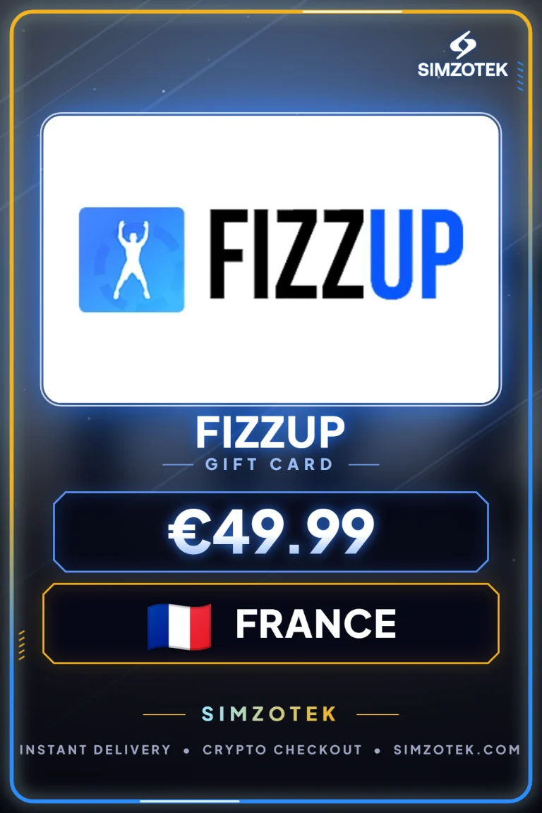 FizzUp Geschenkkarte (Frankreich)