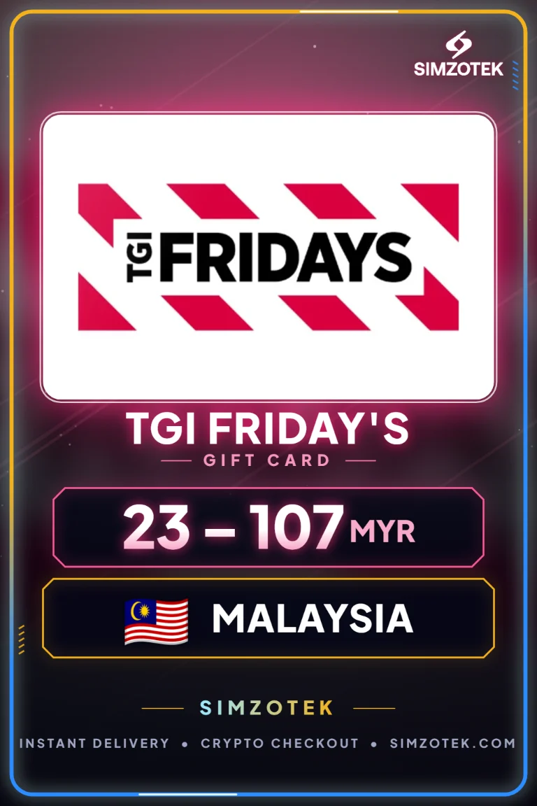 TGI Friday's Gift Card (Malaysia)