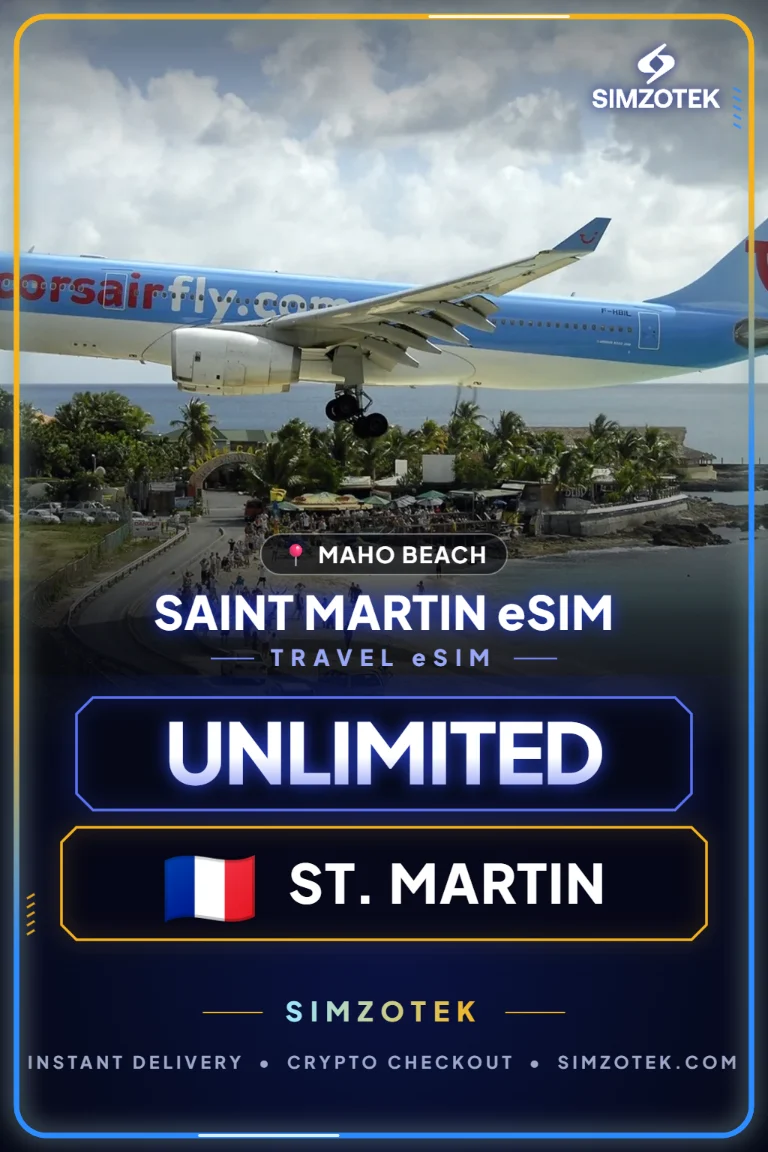 eSIM Saint Martin – Dati illimitati
