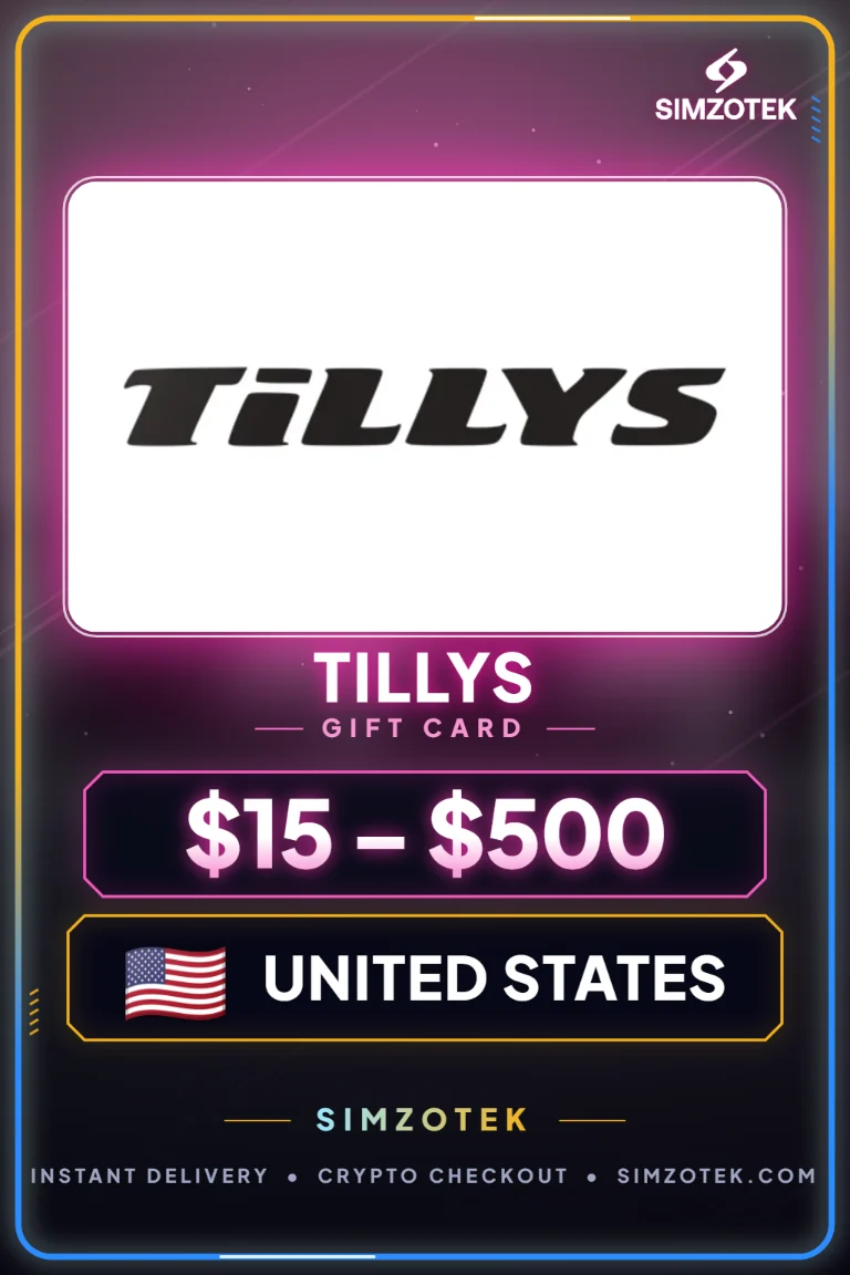 Tillys 기프트카드 (미국)