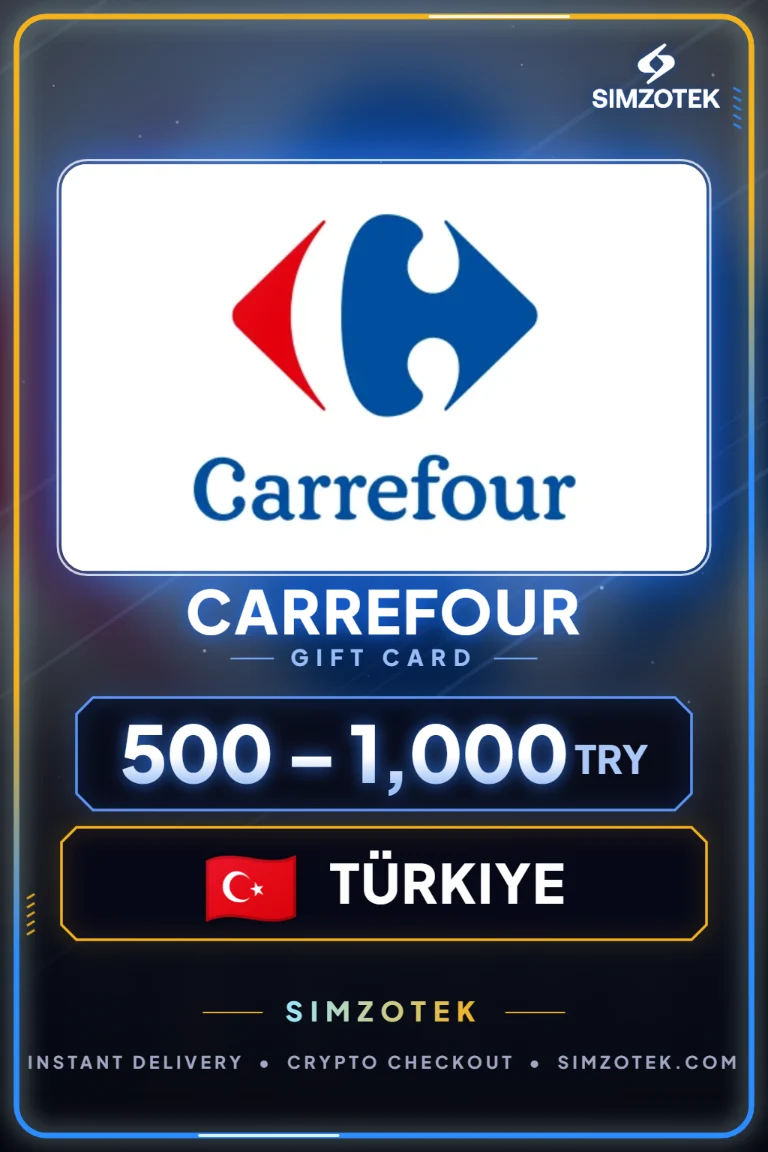 Carrefour dovanų kortelė (Turkija)