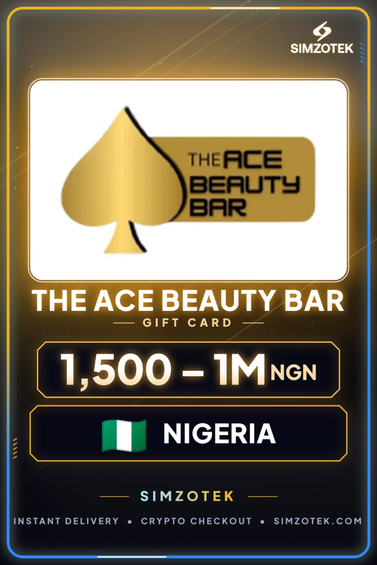 The Ace Beauty Bar dovanų kortelė (Nigerija)